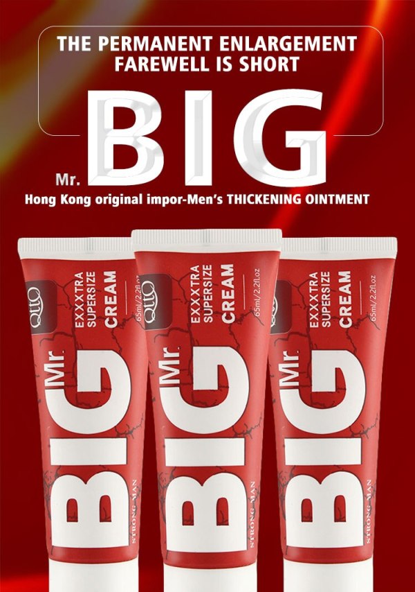 mr big penis enlargement cream